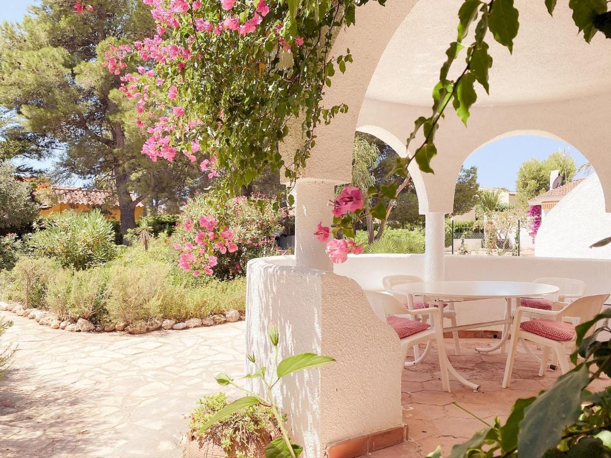 Villa Dos Calas - Bonita Villa De Estilo Rustico Y Piscina De Agua Salada L'Ametlla de Mar Exterior foto