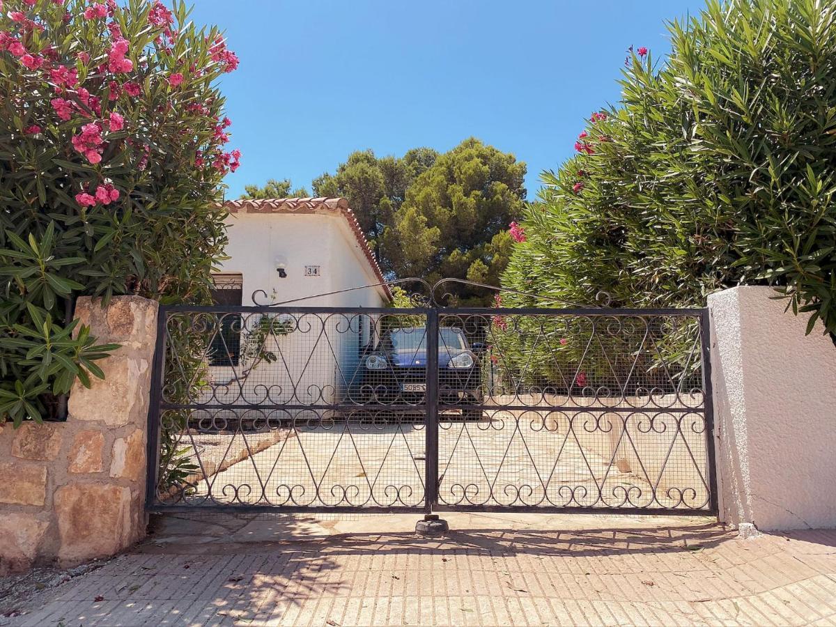 Villa Dos Calas - Bonita Villa De Estilo Rustico Y Piscina De Agua Salada L'Ametlla de Mar Exterior foto